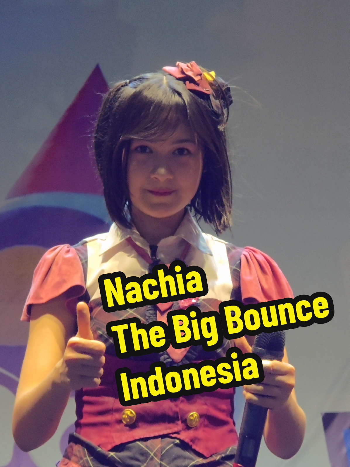 Fancan Nina Tutachia @jkt48.nachia @yokinachia.id The Big Bounce Indonesia #jkt48newera #nachiajkt48 #JKT48 #fansjkt48 #wota #fadilindonesia 