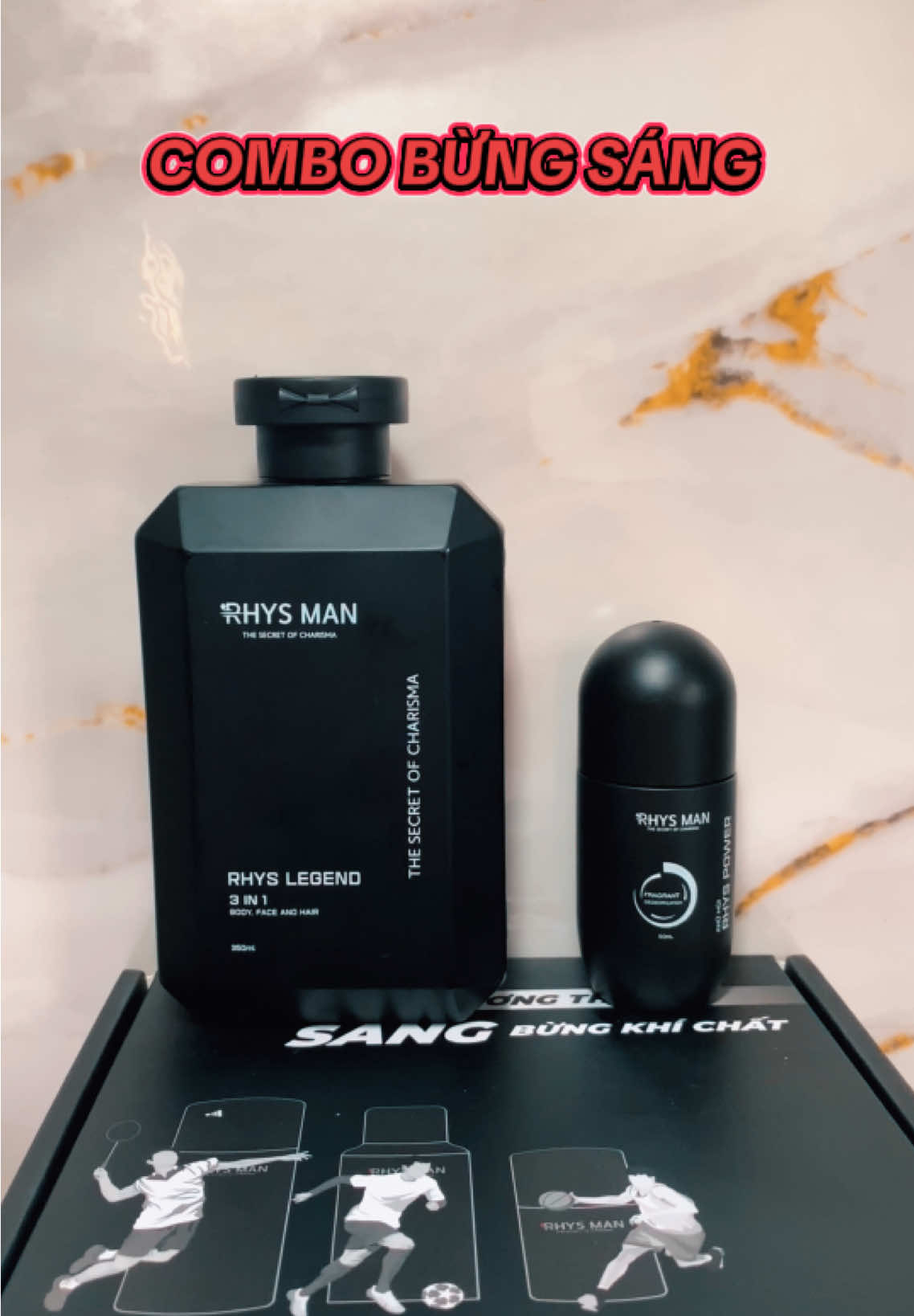 Bừng sáng cùng rhsy man #suatamgoi3in1 #suatamrhysman #lankhunui #lankhumuinam #boquatangchonam #rhysman #quatang 