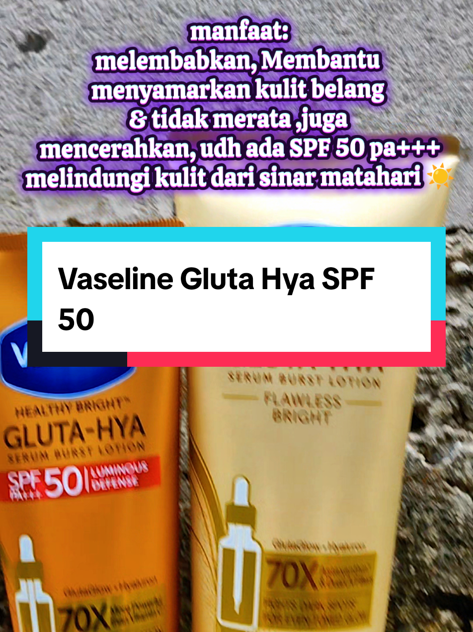 yakin gamau cobain??? nyesel lhoh kelewatan Promonya 🫰 #VaselineBWeauties #SPFWithGlutaHya #VaselineID #BrightenUpWithGlutaHya #vaselinebweauties 