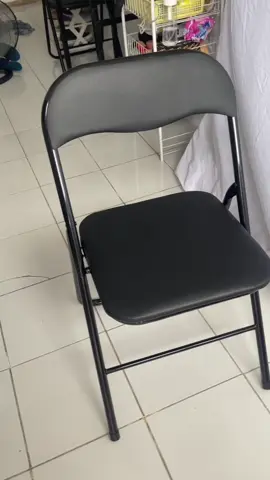 Hindi na mahihiya sa bisita dahil may upuan na sa unit😁 #creatorsearchinsights #foldablechair #portablechair #diningchair #deskchair 