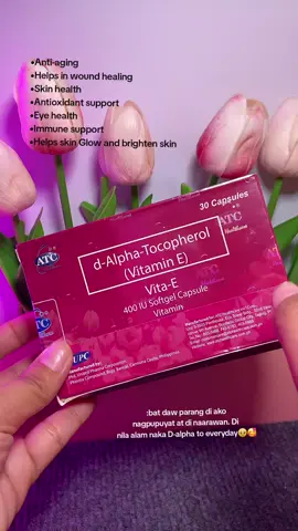 ATC Vitamin E.😍🥰🤩 #vitamine #vitae #vitamins 