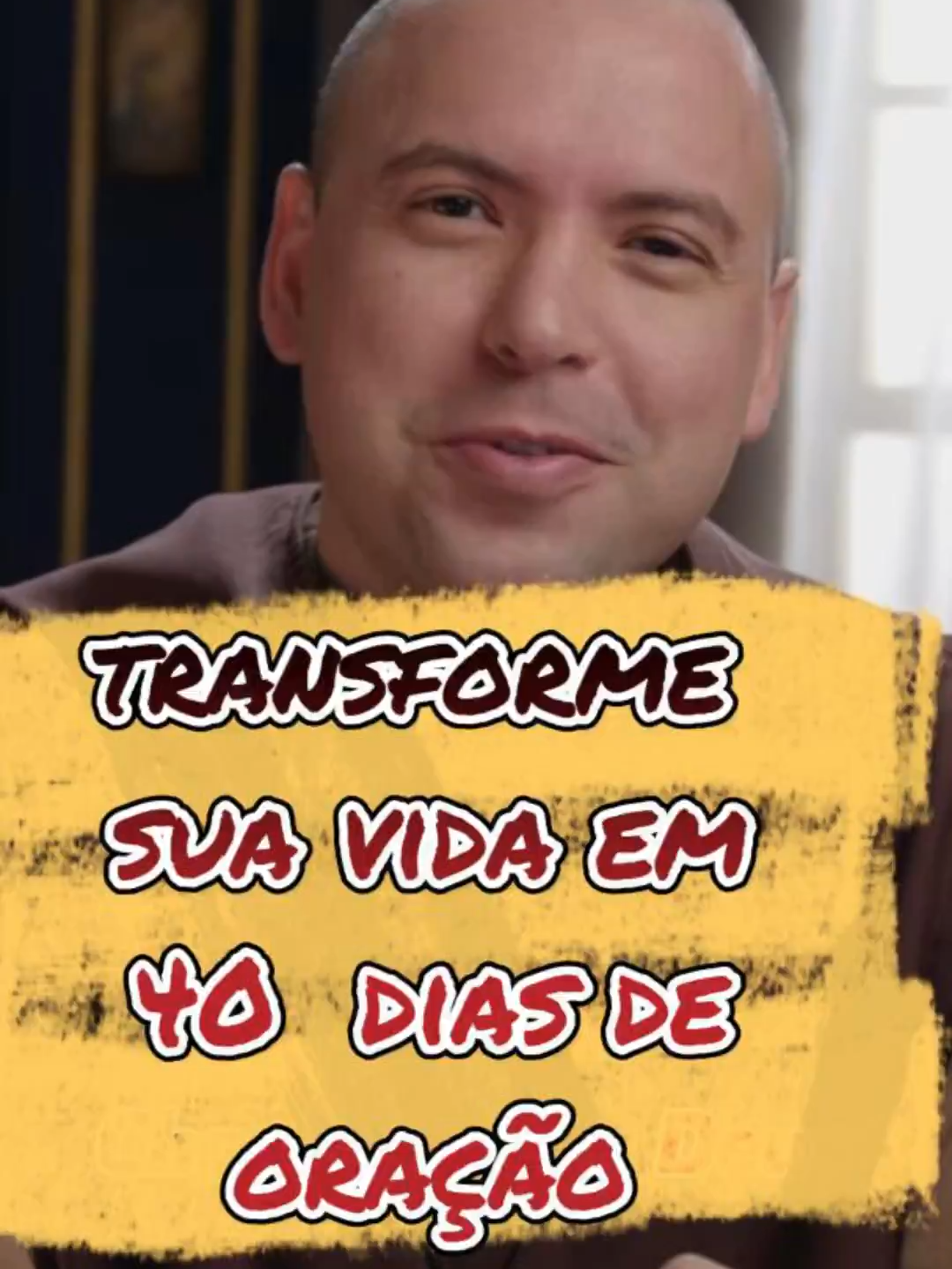 Frei Gilson #0117 Tranforme sua vida em 40 dias de oração. . . . . . .#oração #reflexaododia #deus #conexao_expiritual #EuNavegarei #inveja #freigilson #creatorsearchinsight
