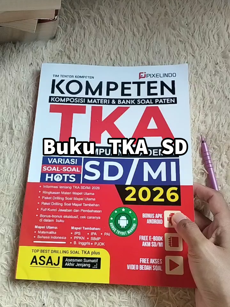 Buku tka untuk anak sd kelas 6 #tka #tkasd 