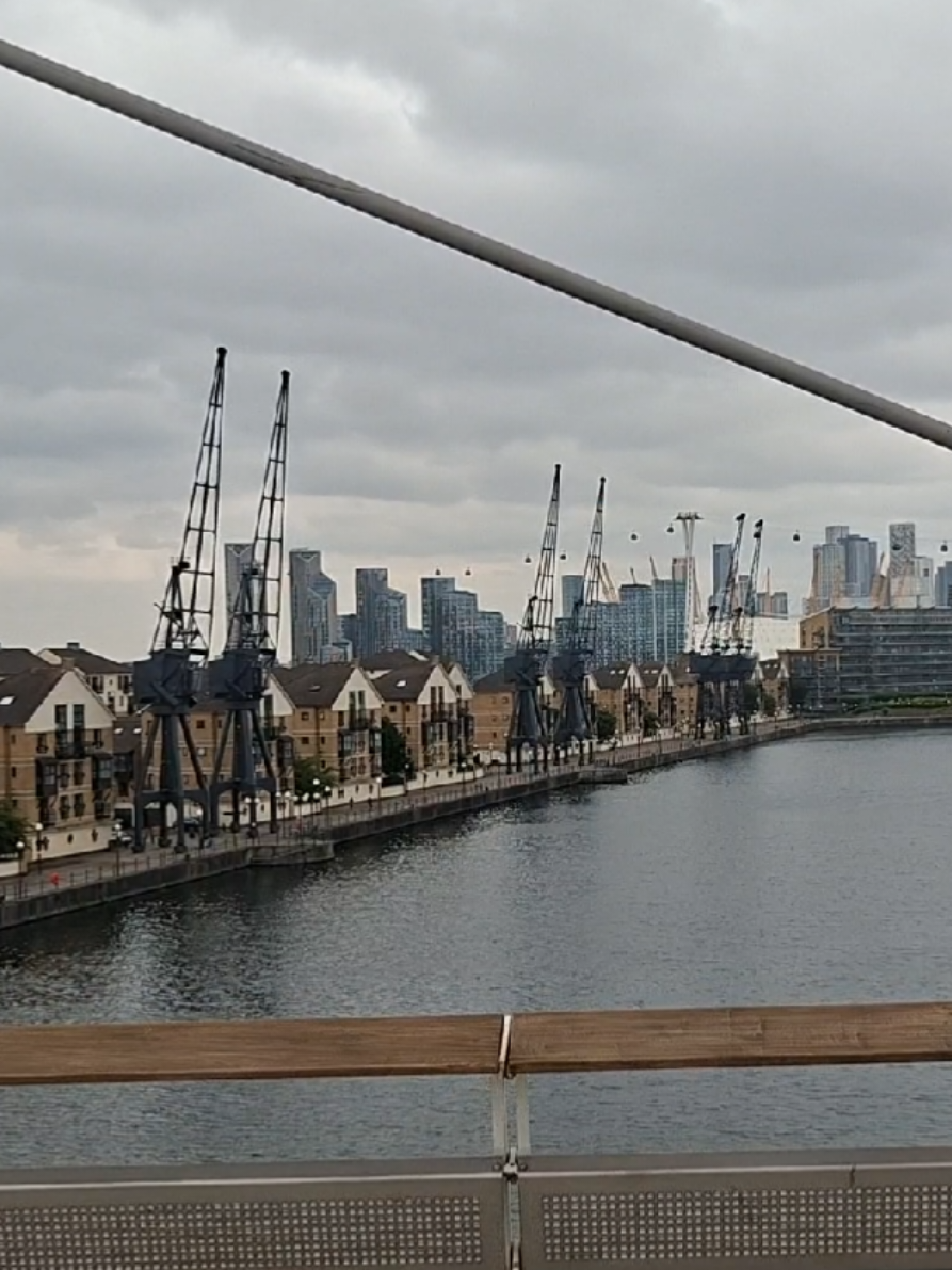 RIP Jonathan Moore The bridge used in YOU 4x10 which is Royal Victoria Dock Footbridge in London  #joegoldberg  #jonathanmoore #younetflix #yous4 #london #royalvictoriadock #setlocation #fyp 