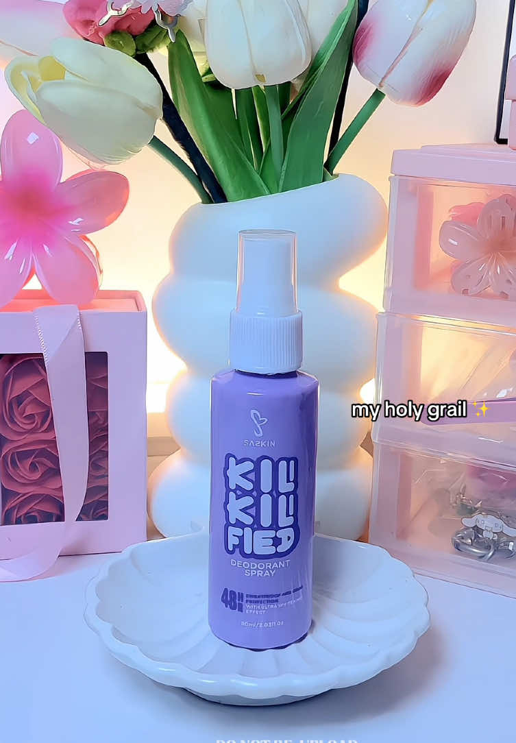 kili kili fied by @SACHZNA 🥰 #kilikilified #kilikili #deodorant #sachzna #kilikilifiedsachzna #foryou 
