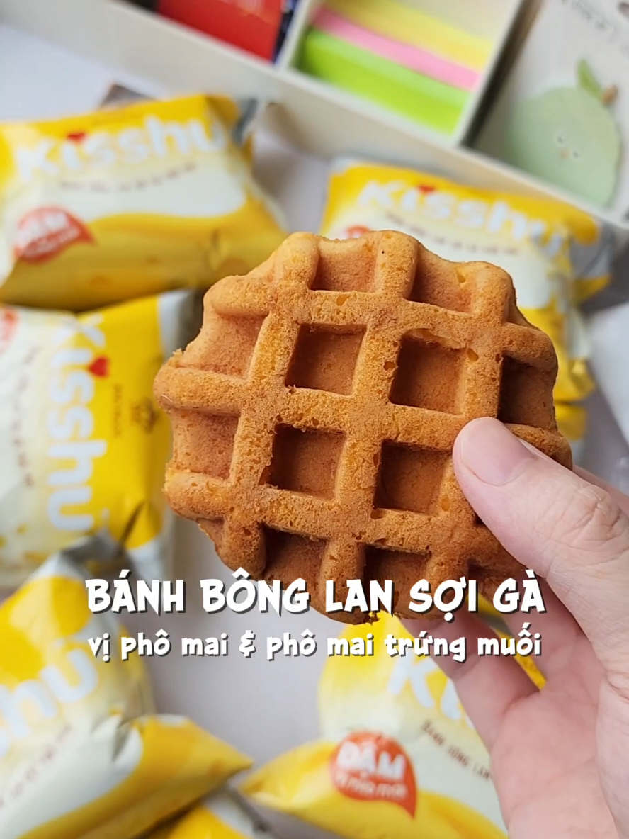 Bánh bông lan sợi gà vị phô mai và phô mai trứng muối Kisshu #banhbonglansoiga #kisshu #banhbonglan #banhngot 