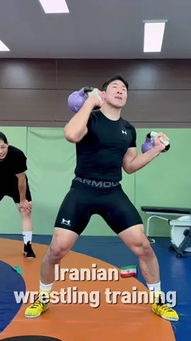 이란🇮🇷 레슬링 트레이닝 스타일🦍🦁 #운동선수 