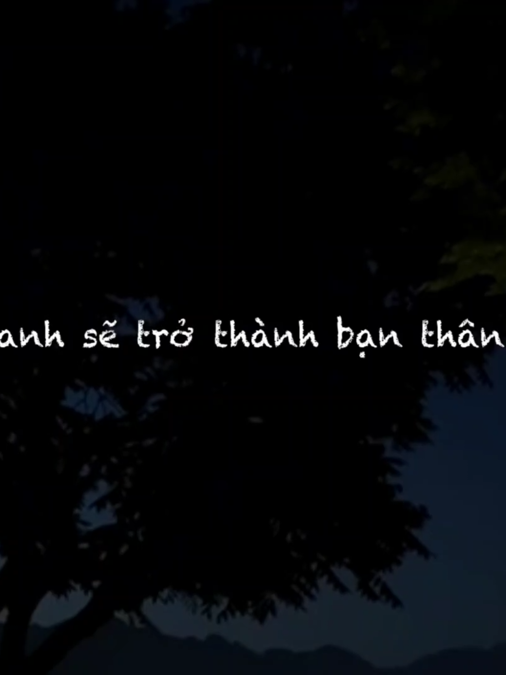 Anh không theo đuổi em nữa🥀...