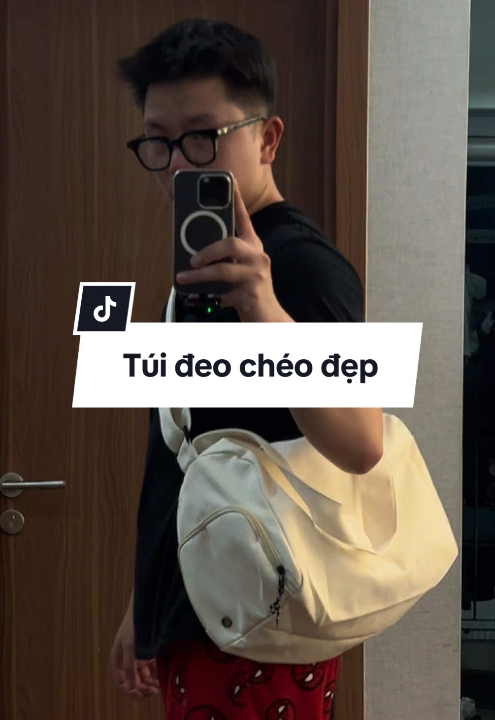 Túi đeo chéo đựng đồ đi gym, đi chơi rất đẹp lun ae ạ #xuhuong #tuitote #tuithethao #tuitapgym #tuideocheo 