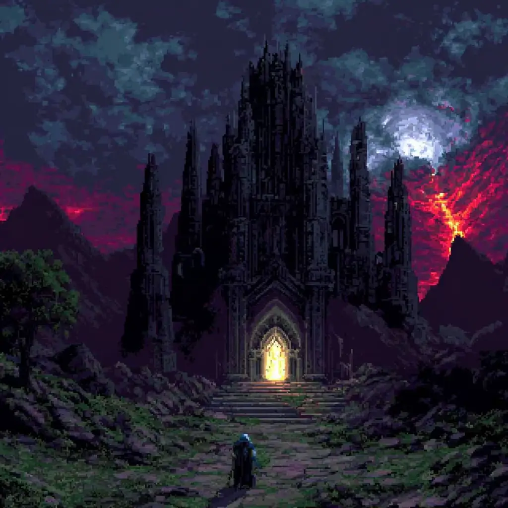 #darkfantasy #darkfantasyaesthetic #darkfantasyart #pixelart 