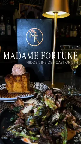 @madamefortune WEST INDIAN INSPO SPEAKEASY LUXE VIBE 🥂 I LOVED MY EXPERIENCE AND I WILL BE BACK THE JERK LAMB CHOPS + GARLIC MASH WERE SO GOOD 😭😍 REAL FOOD THAT IS COOKED WITH LOVE 🖤 EVERY BITE SEASONED WITH FLAVOR + THE VIBE OF THE PLACE SET THE VIBE  #tampafoodie #tampafood #madamefortune #madamefortunedinner #tampahappyhour 