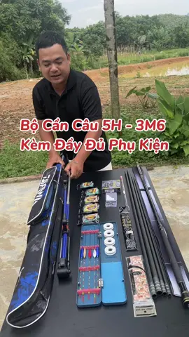 Bộ Cần Câu 5H 3m6. Kèm Phụ Kiện.#xuhuong #thienphutho #shopdocau #fishing #cancauca #câucagiaitri #combocauca #phukiencauca 