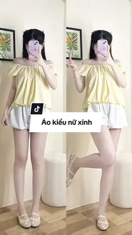 Áo xinh ạaaa#reviewquanao #aokieunu #aotrevai #aotayphong #goclamdep #aoxinh #xuhuongtiktok #outfit #viral 