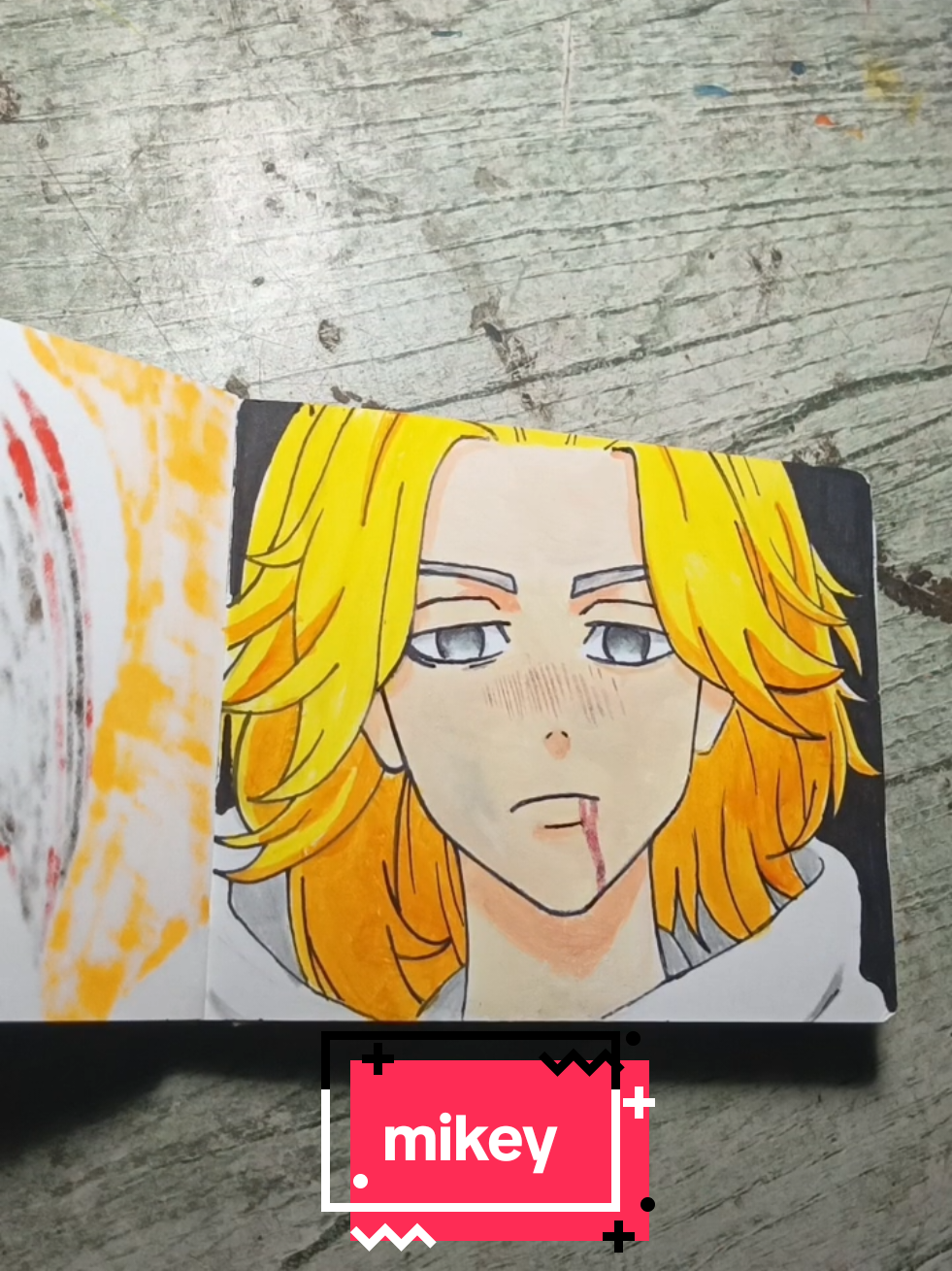 drawing Mikey #paint #paint #animefyp #fypanime #fypviralシviral #fypviraltiktok🖤シ゚☆♡ #tiktokviral #fyptiktokviralシ🔥💯🖤 #fyptiktokviral #fyptiktok #fypp #fypシ゚ #mikey #tokyorevengers #speeddrawing #drawing #painting #tokyo #anime 