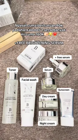 ‼️Cuma di tanggal 25-29 Juli aja‼️ PB lagi banting harga masa dilewatinn!?? TOTAL 7PCS LOHH😭❤️‍🔥 #promomakangajian #premierebeaute #pbskincare #whitening 