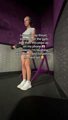 was just tryna be a gym girlie and mind my business… then Paired hit me with that notification 😮‍💨💌 suddenly my workout turned into a daydream 😵‍💫 #PairedApp #SpicyLove #GymCrushEnergy #RelationshipGoals #mentally 