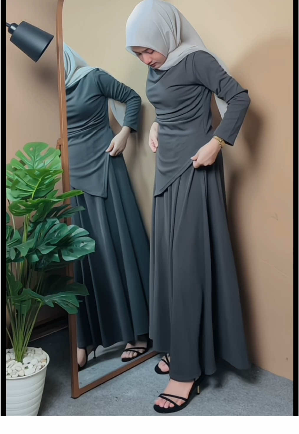 Syukaa bangeet🫶✨😘,,aku pakai yg stone grey🩶#setrok #setrokknit 