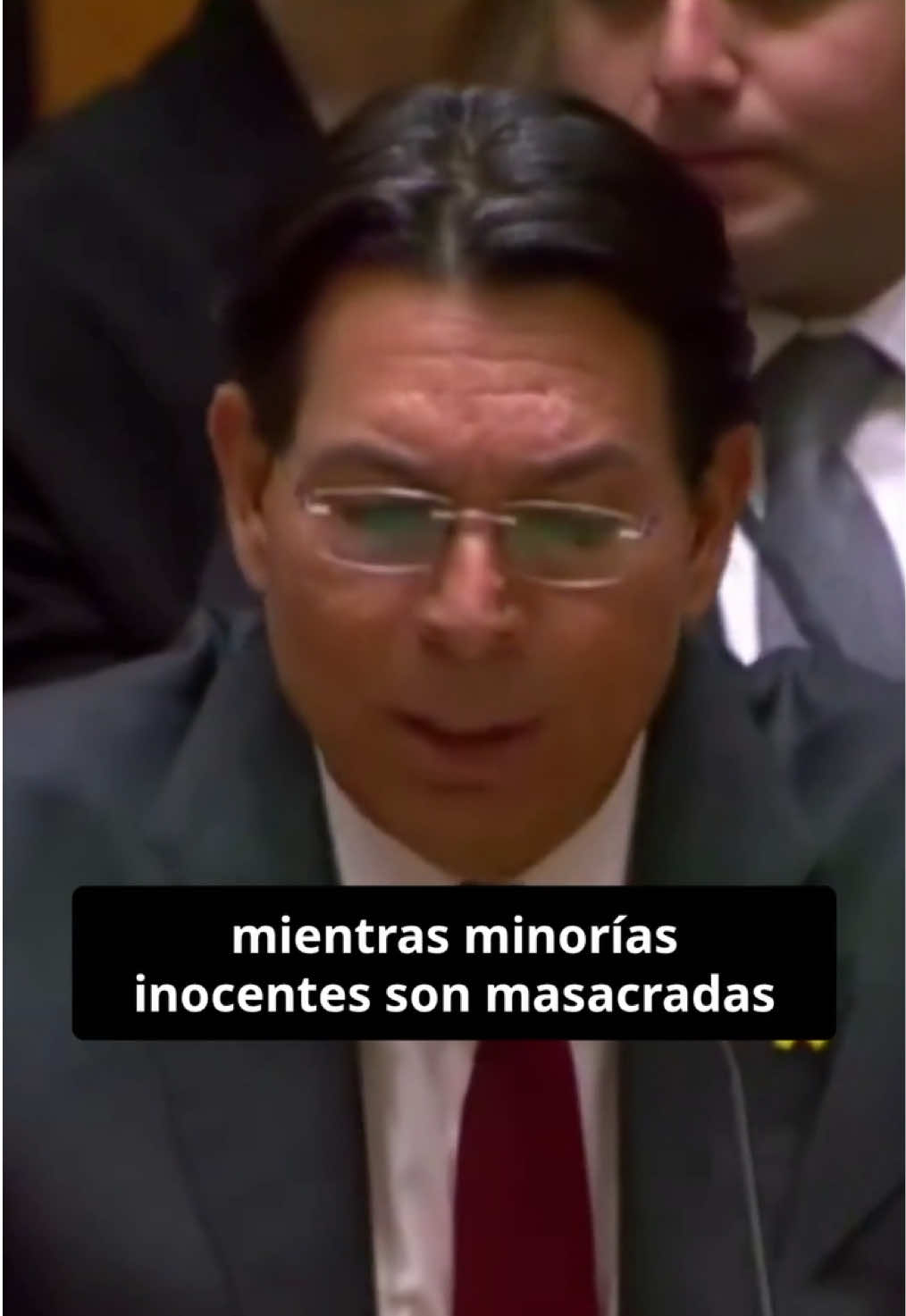 Embajador de Israel en la ONU, @Danny Danon, sobre la masacre de las fuerzas yihadistas a familias en Sweida, Siria. 