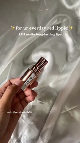 @O.TWO.O Beauty 24h bullet matte lipstick!🥰 #fyp #fypage #foryou #uniqfinds1 #affliate #makeup #lipstick #otwoo 