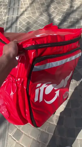 Finalmente uma bag digna🙌🏻 #ifood #entrega #rotina #motivation #fy #viral #motoboy 
