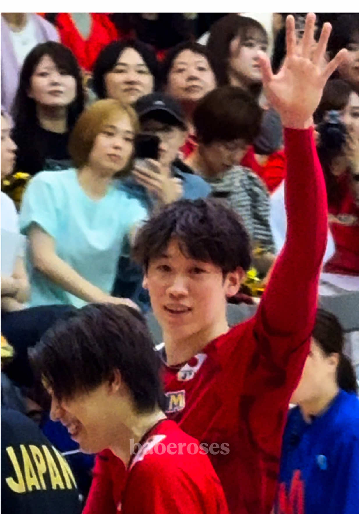 first time watching Yuki and VNL in real life and i still can’t recover from it 😭❤️ #yukiishikawa #石川祐希 #vnl2025 #ryujinnippon 