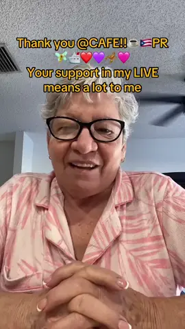 CAFE!!☕️🇵🇷PR🧚‍♂️🛳❤️💜🦂🩷, thank you for the incredible support in my LIVE! I will keep creating better LIVE content!@CAFE!!☕️🇵🇷PR🧚‍♂️🛳❤️💜🦂🩷 #tiktoklive #livehighlights #livegift #hearts Gracias 