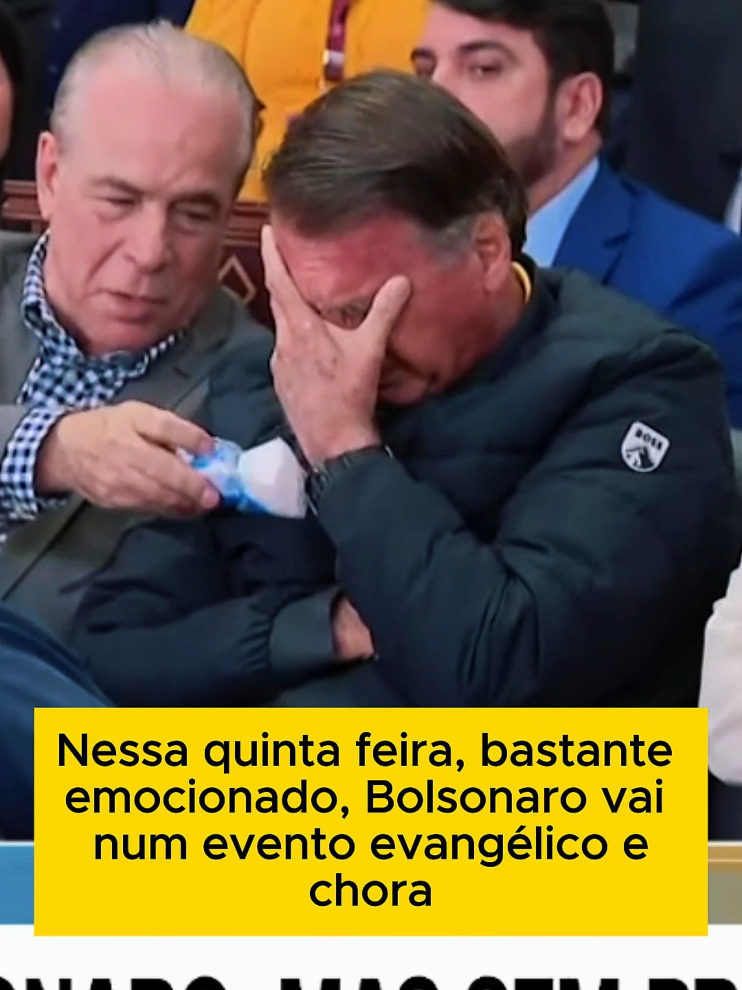Bastante emocionado, Jair Bolsonaro vai num evento evangélico e chora #jairbolsonaro #choro #tornozeleiraeletronica #stf #bolsonarista #golpe #taxação #evangelico #brasil🇧🇷 #soberanianacional #brasilsoberano #patriota #estadosunidos🇺🇸 #direitaconservadora #familiabolsonaro #mito