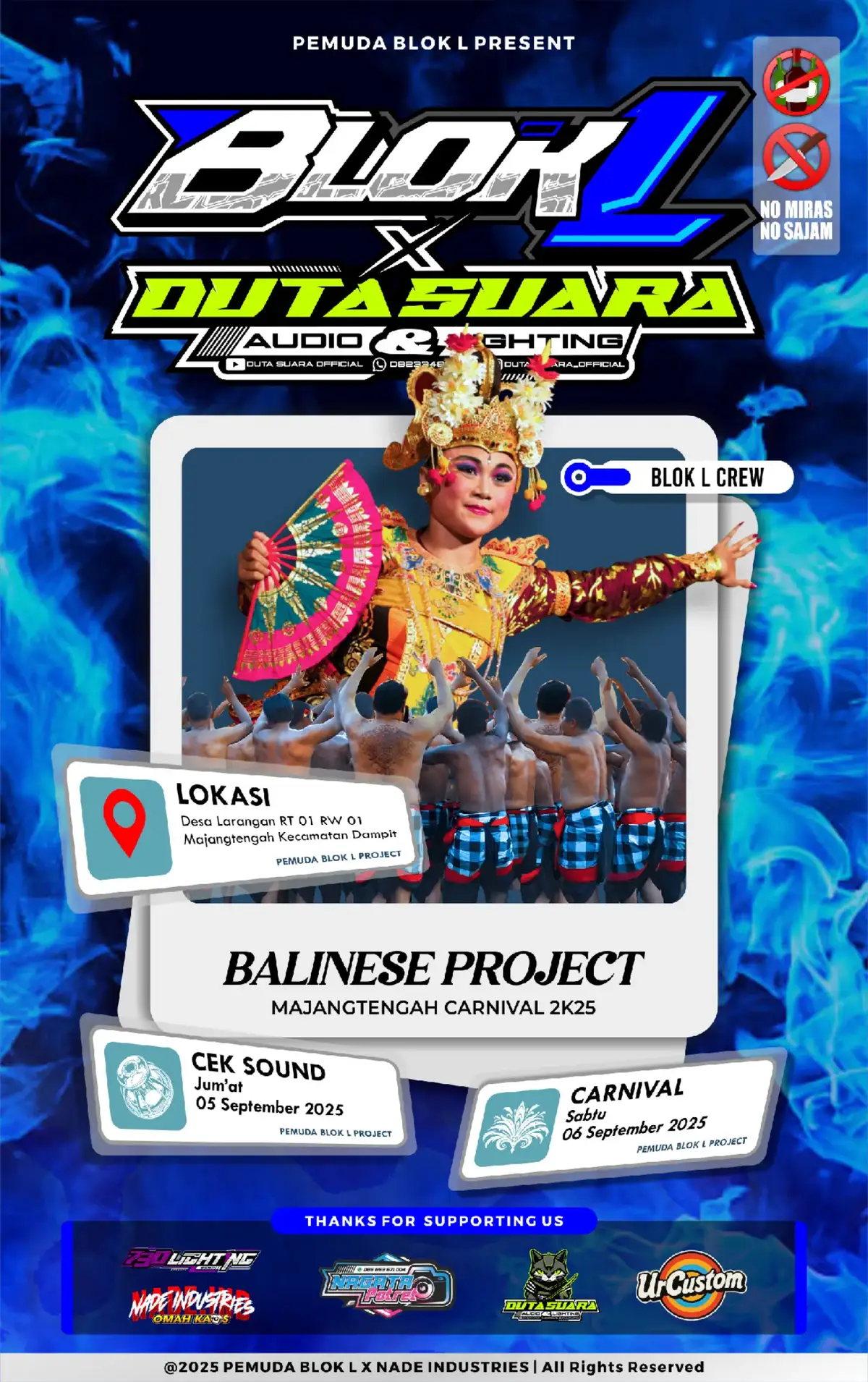 See you 6 September 2k25 @Duta Suara Audio Dampit @putrajr_730lighting @nade.industries @urcustomid @nagata_potret  #karnaval #majangtengah #horegjawatimur 