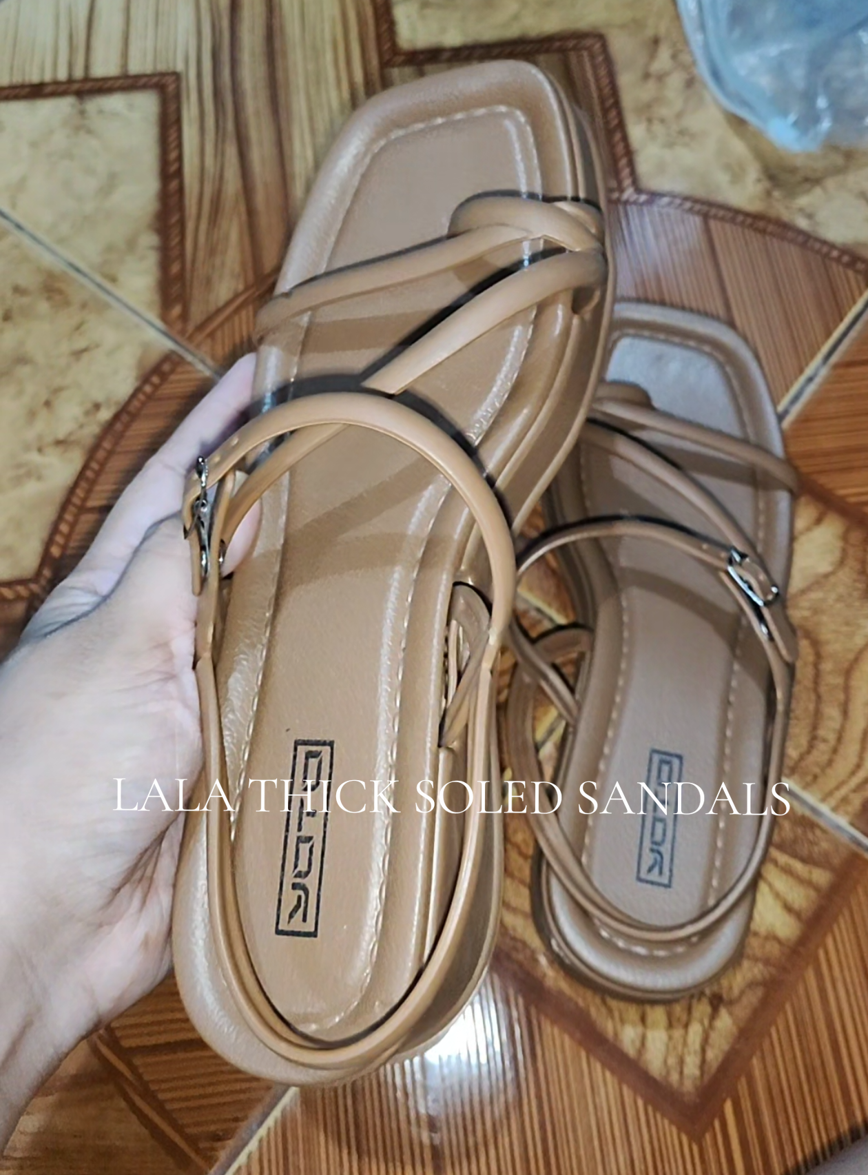 ✅LALA Thick Soled Sandals Lightweight + soft soles = walang sakit sa paa, mare! Available in cute colors + affordable price! Check mo na din mars🥰 #lala #sandals #soledsandals #fashion #women #slippers #fypage #viral #tiktokaffiliate 