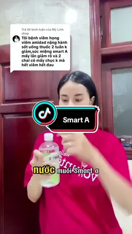 Nước muối súc miệng cho mọi nhà #trinhchuoi #review #chamsocsuckhoe #chamsocrangmieng #smarta #nuocmuoismarta 