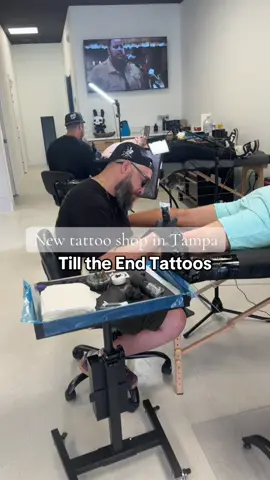 Now open @Till the End Tattoos Tampa  📍2146 west Busch Blvd. Tampa, Fl 33612