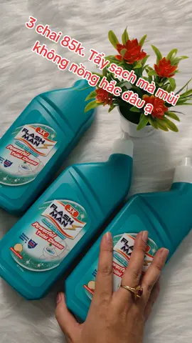 Nước tẩy bồn cầu flash Man #ttlktiktokshop🔥 #thinhhanh #ngoctram1903rewiew #taphoanhavy21 #nuoctayboncau 