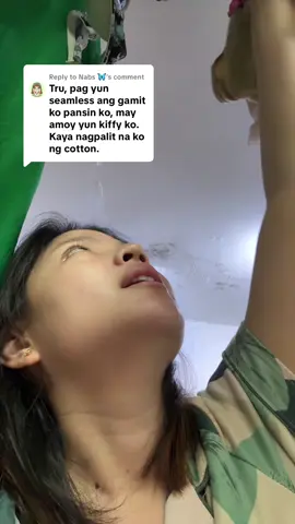 Replying to @Nabs 🦋 if nagkaka amoy sa nylon/polyster fabric try to switch to cotton fabric