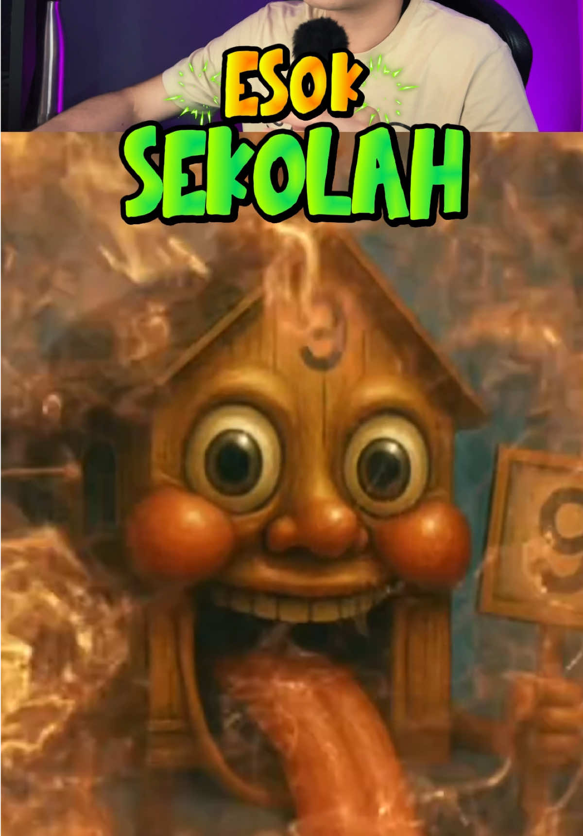 El oscuro origen de Esok Sekolah #Terror #memes #datoscuriosos #brainrot #sekolah 