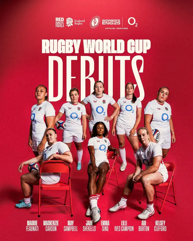 Eight #RedRoses have been named in a @Rugby World Cup squad for the first time 🙌 