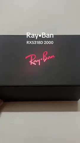 Unboxing Ray-Ban RX5318D 2000 #rayban 