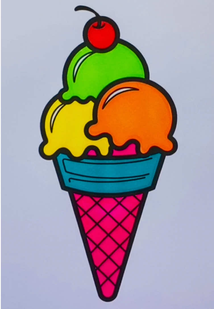 Coloring 🍧🍦🍧🍦… #fyp #foryoupage #colorindo #colors #coloring #drawings #asmr 