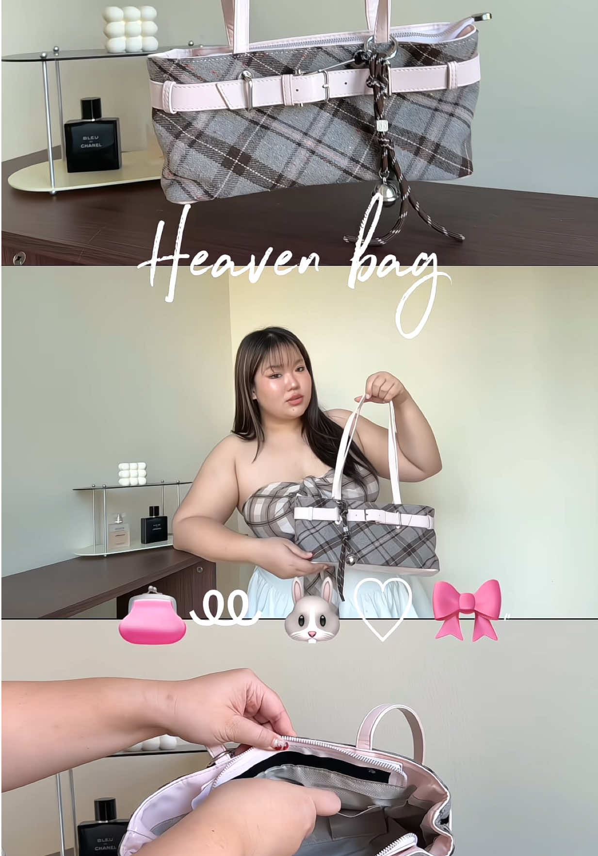 Cute~👛🐰🎀#athioutfit #bag 
