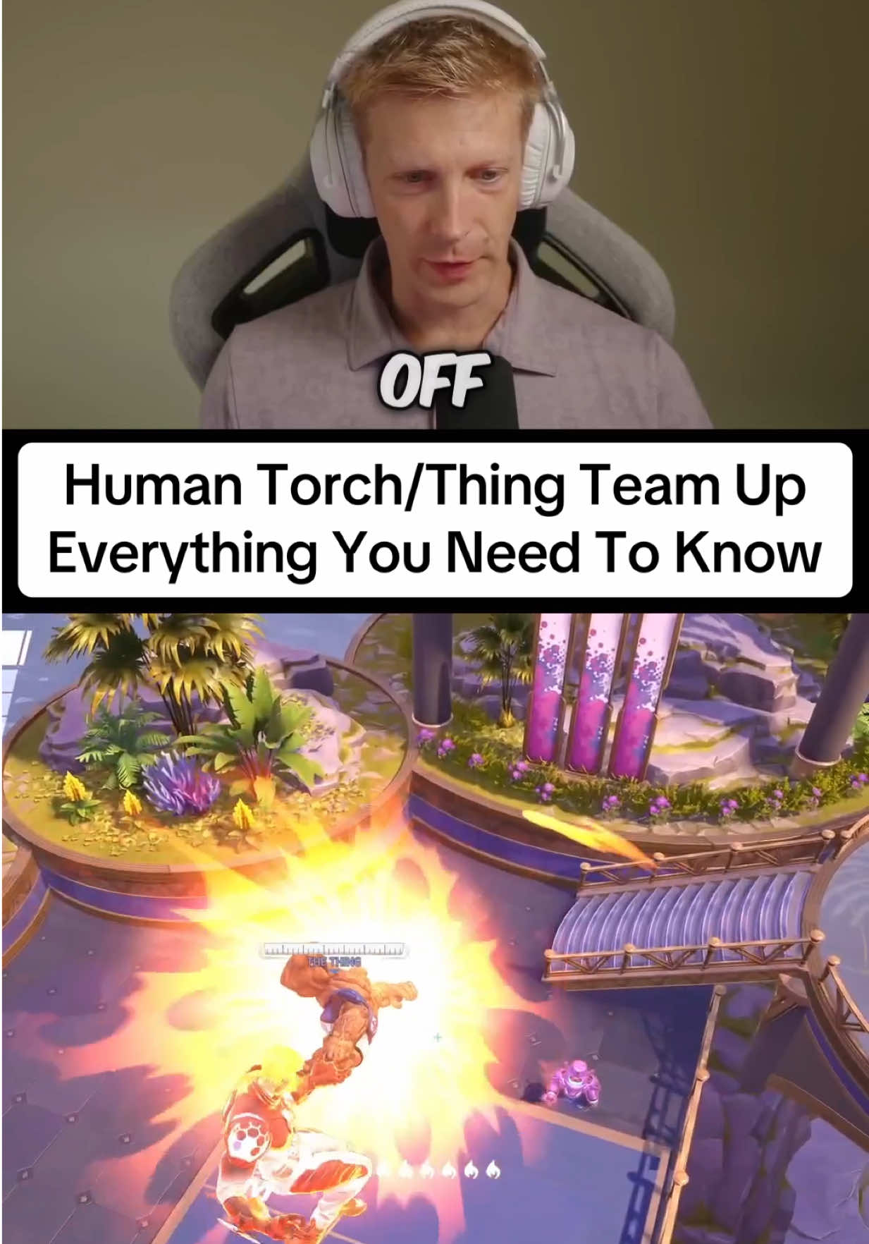 Twitch: Framebanger_ Everything You Need To Know About New Human Torch/Thing Team Up #marvelrivals #TheAbyssAwakens 