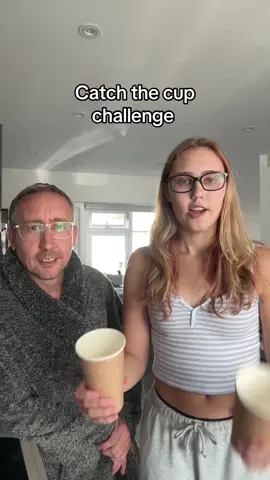Can we do it? 😃  #catchthecup #catchthecupchallenge #challenge #tiktokchallenge 