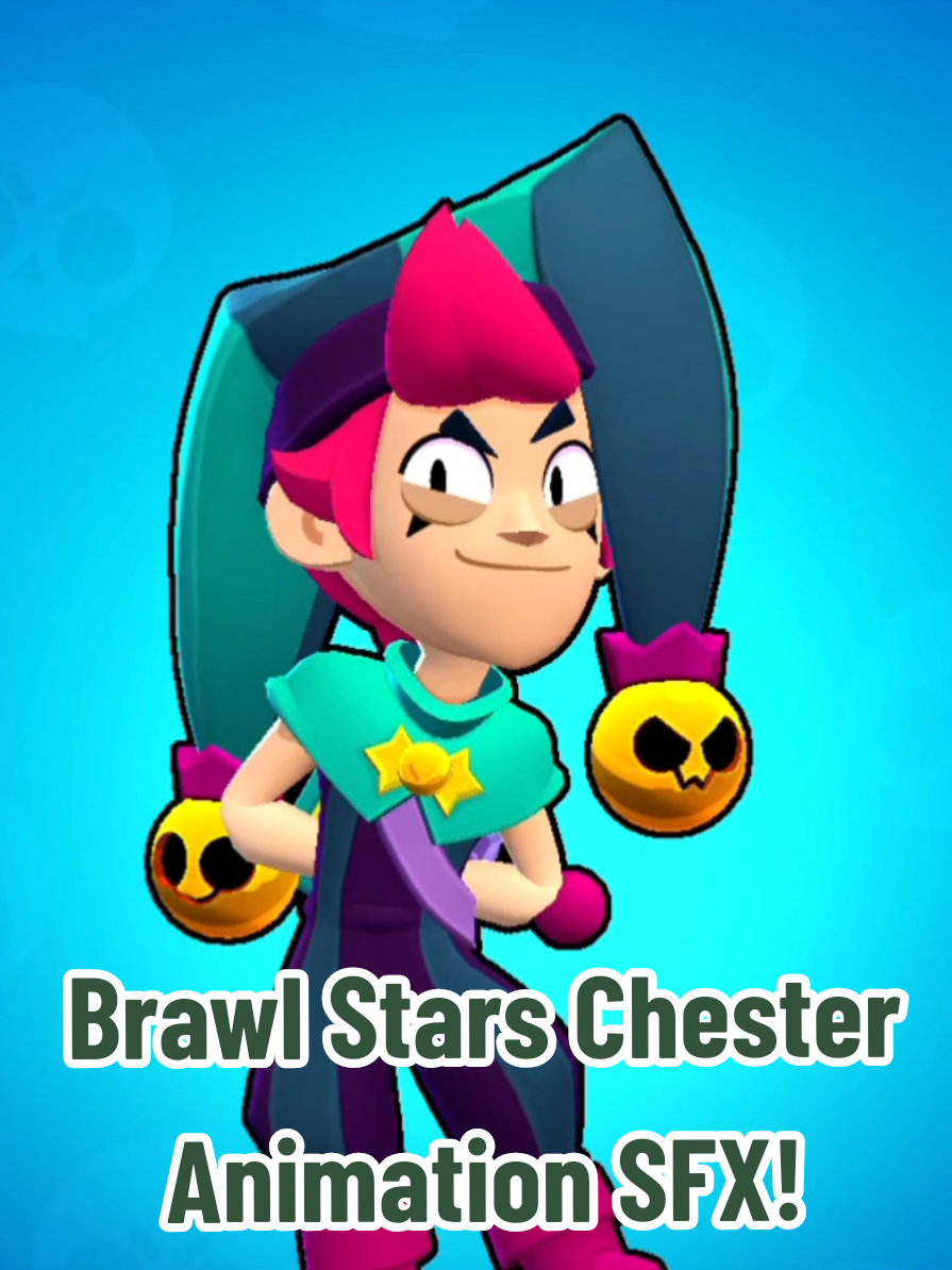 I added SFX to Brawl Stars Chester's Animation! 😲🃏 Each Brawler's animation is played silent but a random voiceline. So, I added SFX to spice things up. #brawlstars #brawlstarsgame #brawlstarsedit #brawlstarsanimation #brawlstarschester