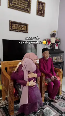 memang mama ayah ajar dari kecik 