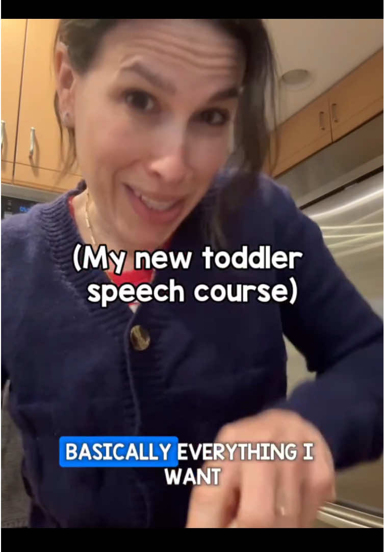 Visit the website below to grab the early bird price for my new toddler course, Learn to Talk with Me, Toddler! 👉 https://www.learntotalkwithme.com/learn-to-talk-with-me-toddler-course You’ll learn how to use my tried & true speech therapist strategies to help your child learn to talk (bye-bye frustration and tantrums)! 🥰🦜 tomorrow is the last day of the early bird sale P.S. This course is not a substitute for actual speech therapy evaluation and treatment – talk to your pediatrician if you would like to seek an evaluation! #toddleractivities #firstwords #earlyintervention #earlylearning #parentinghacks