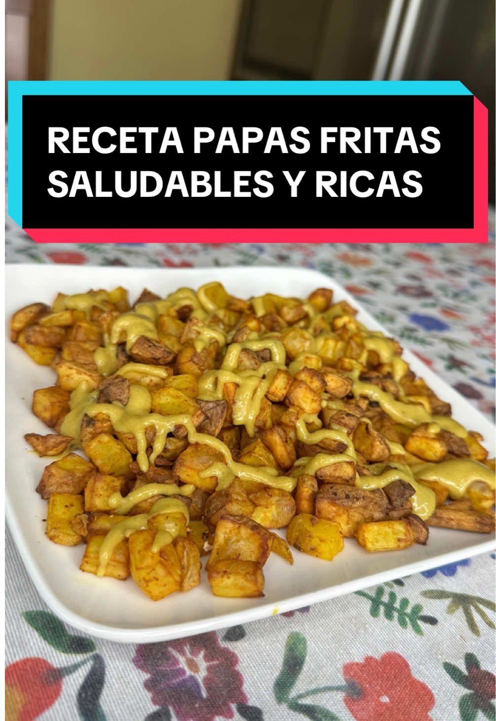 Patatas fritas saludables 🍟 Esta es la receta de patatas fritas saludables que como y comía prácticamente todos los días, para perder peso fácil y lograr mi cambio físico disfrutando!! 😋 Dale ❤️ si amas las patatas tanto como yo 😉 #patatasfritas #papasfritas #patatas #papas #recetassaludables #recetasfaciles 