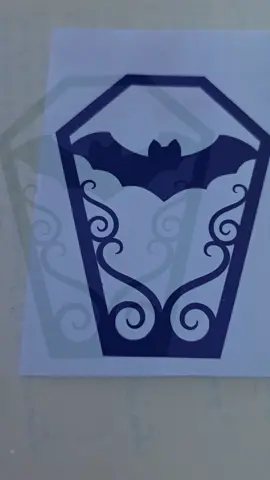 coffin bat vinyl decal sticker 