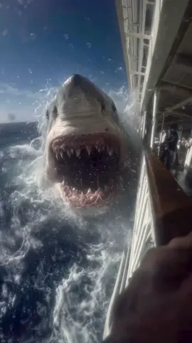 🦈🚢 What if… during a peaceful cruise, the star of a deep-sea nightmare suddenly appeared? In my latest reel, crafted with artificial intelligence to dial up the adrenaline and stretch the imagination, I take you straight into a scene that looks ripped from a horror movie: a colossal megalodon bursts from the ocean and lunges directly at the cruise ship, jaws wide open to bite the deck! A moment that captures raw thrill, the unpredictability of nature—or better yet, the boundless power of fantasy. Every detail is designed to feel real: the shimmer of sunlight on the water, the splash droplets hitting the lens, the frozen expressions of the passengers. But behind this heart-stopping scene lies a fusion of digital art and visual storytelling. The megalodon isn’t just a predator—it’s the symbol of the unexpected, the ultimate “what if” that makes your pulse race. 🎥 Created using next-gen AI tools, this reel plunges you into an extreme experience, suspended between alternate reality and cinematic fiction. 💬 What would you do if faced with a scene like this? Scream or snap a photo? Tell me in the comments! 🔁 Share this post with your fellow shark lovers, adrenaline chasers, and digital art fans! 📲 Follow me for more spine-tingling AI-powered moments! #SharkAttack #AIartwork #Megalodon #AIcreativity #OceanThrill #DigitalRealism #ExtremeMoments #VisualAdventure #SharkSurprise #FantasyReality #SeaTerror #AIreel #cinematicillusion 