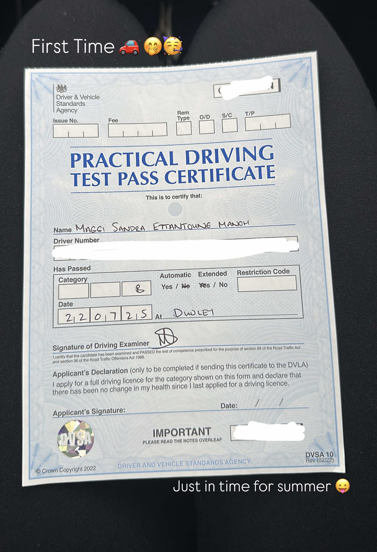 Can’t wait for them late night drives 🥹🥹  #fyp #drivingtest #drivinglisence 
