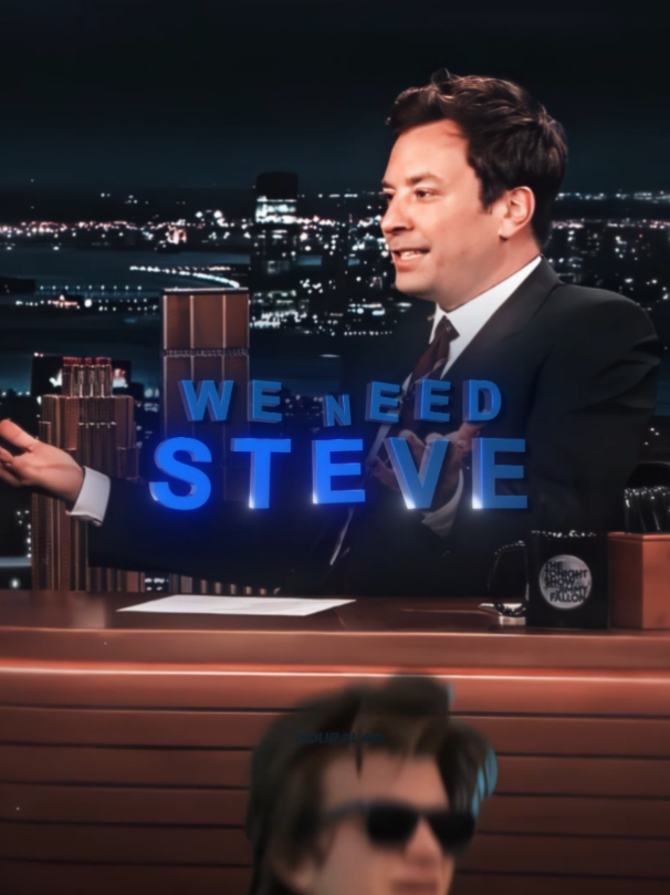 We need Steve.. #steveharrington #steveharringtonedit #steve #strangerthings #strangerthingsedit #st #joekeery #netflixseries #jimmyfallon #edit #xybca #fyp #viral 