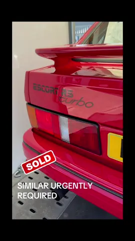 Our sensational Ford Escort RS Turbo Series 2 with two owners and 27,153 miles being loaded ready for delivery.  SIMILAR CARS WANTED FOR STOCK /// Please get in touch if you are thinking of selling a car. t: 01733 425140 m: 07976 935046 w: www.kgfclassiccars.co.uk e: sales@kgfclassiccars.co.uk