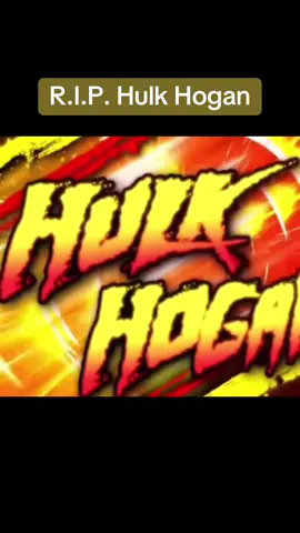 Unbelievable. I’m at a loss  He will always be one of my favorites. Thanks for the memories over all of these years  HULKAMANIA WILL RUN WILD ON THE OTHER SIDE BROTHER. R.I.P. Hogan #hulkhogan #hulkamania #foryou #foryoupage #viral #famous #creeksquad_ryno 